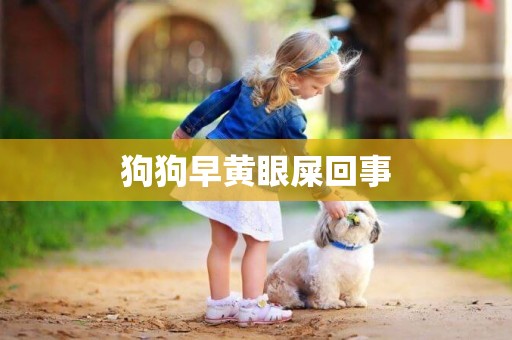 狗狗早黃眼屎回事