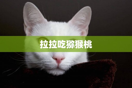 拉拉吃獼猴桃
