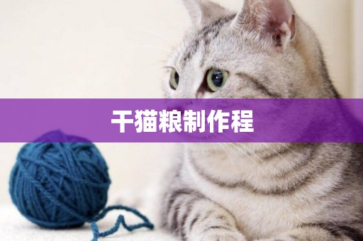 干貓糧制作程