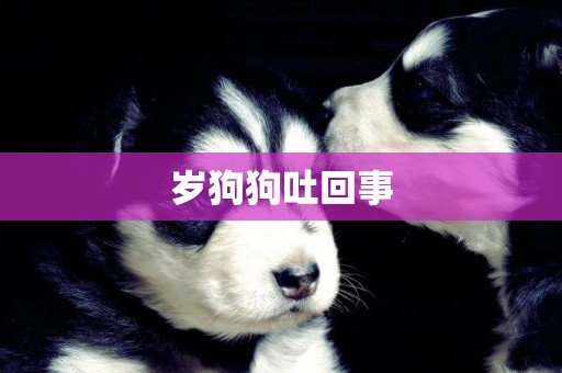 歲狗狗吐回事