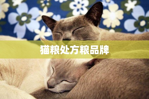 貓糧處方糧品牌