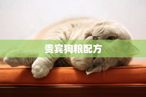 貴賓狗糧配方