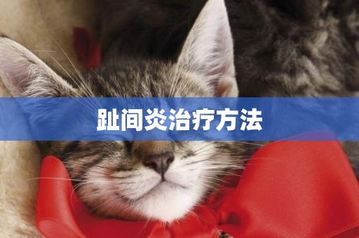 趾間炎治療方法