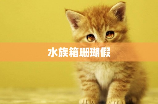 水族箱珊瑚假