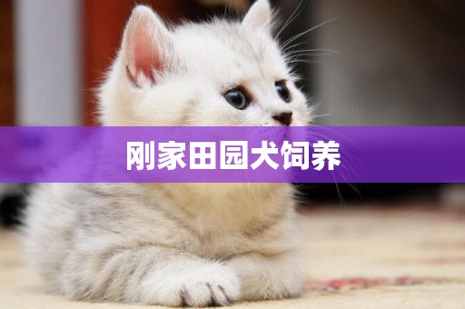 剛家田園犬飼養