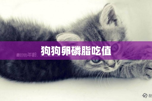 狗狗卵磷脂吃值