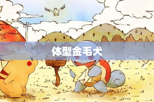 體型金毛犬
