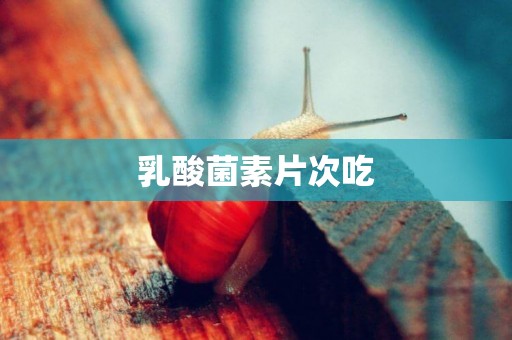 乳酸菌素片次吃