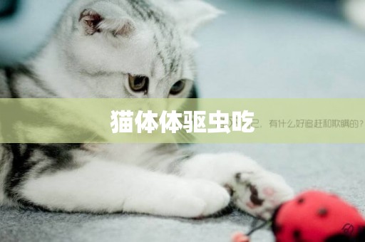 貓體體驅蟲吃