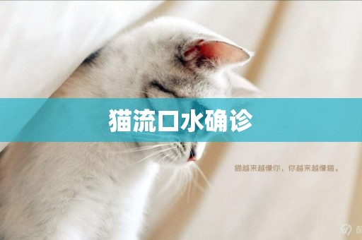 貓流口水確診
