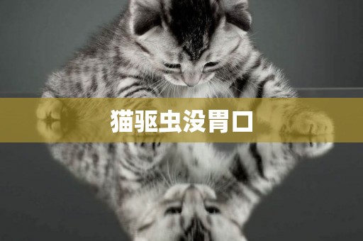 貓驅蟲沒胃口