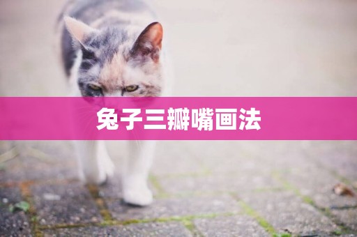 兔子三瓣嘴畫法