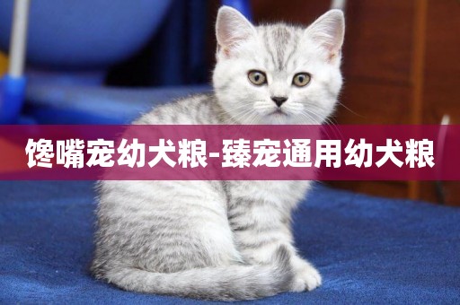 饞嘴寵幼犬糧-臻寵通用幼犬糧