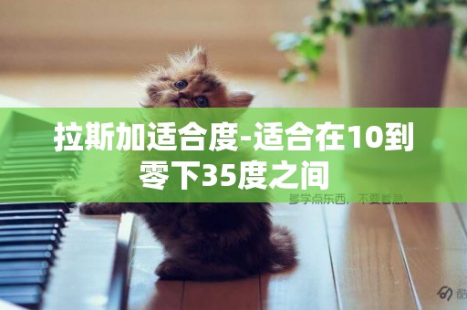 拉斯加適合度-適合在10到零下35度之間