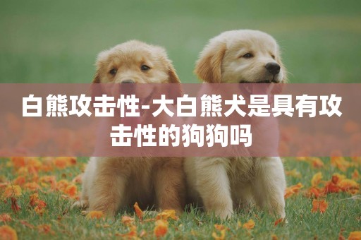 白熊攻擊性-大白熊犬是具有攻擊性的狗狗嗎
