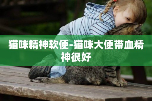 貓咪精神軟便-貓咪大便帶血精神很好