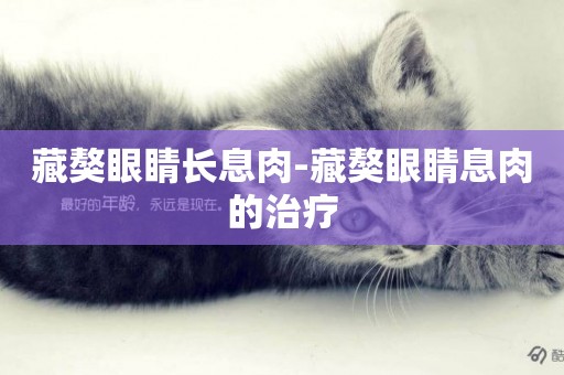 藏獒眼睛長息肉-藏獒眼睛息肉的治療