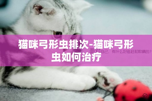 貓咪弓形蟲排次-貓咪弓形蟲如何治療
