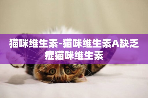 貓咪維生素-貓咪維生素A缺乏癥貓咪維生素