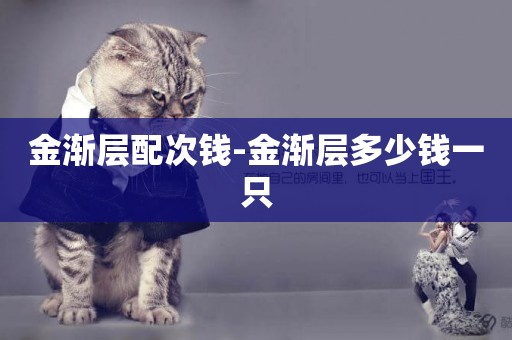 金漸層配次錢-金漸層多少錢一只