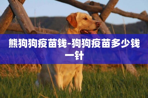 熊狗狗疫苗錢-狗狗疫苗多少錢一針