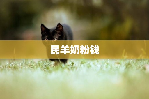 民羊奶粉錢