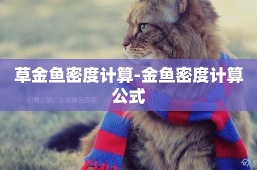 草金魚密度計算-金魚密度計算公式