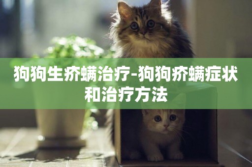 狗狗生疥螨治療-狗狗疥螨癥狀和治療方法