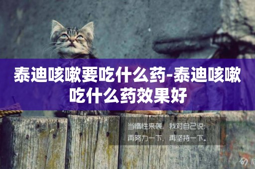 泰迪咳嗽要吃什么藥-泰迪咳嗽吃什么藥效果好
