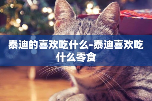 泰迪的喜歡吃什么-泰迪喜歡吃什么零食