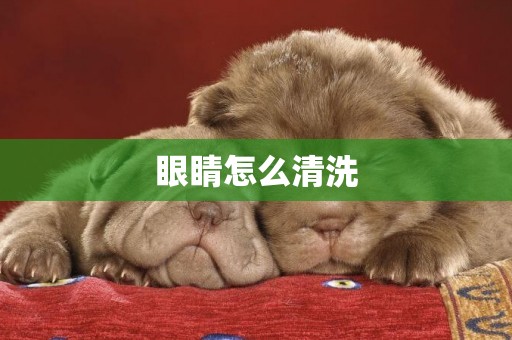 眼睛怎么清洗