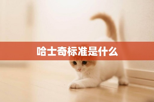 哈士奇標準是什么