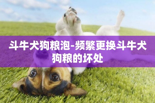斗牛犬狗糧泡-頻繁更換斗牛犬狗糧的壞處