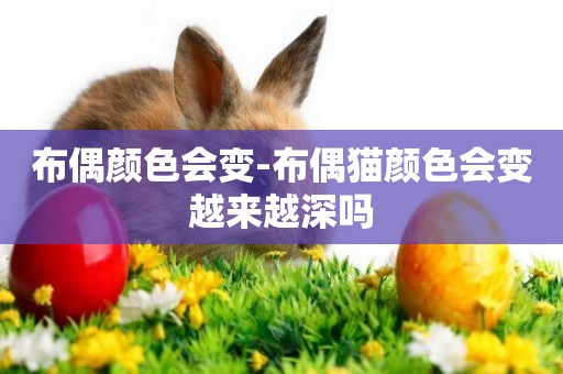 布偶顏色會變-布偶貓顏色會變越來越深嗎