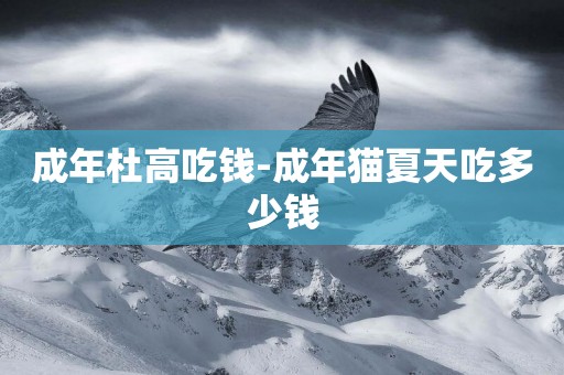 成年杜高吃錢-成年貓夏天吃多少錢