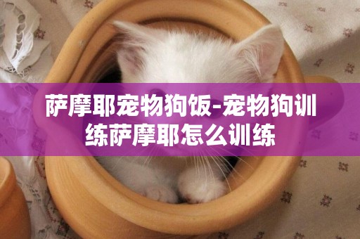 薩摩耶寵物狗飯-寵物狗訓練薩摩耶怎么訓練