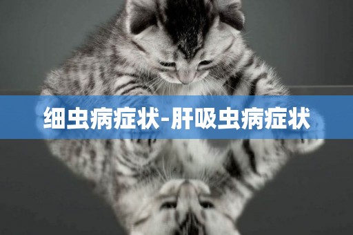 細蟲病癥狀-肝吸蟲病癥狀