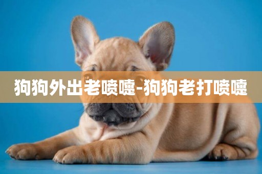 狗狗外出老噴嚏-狗狗老打噴嚏