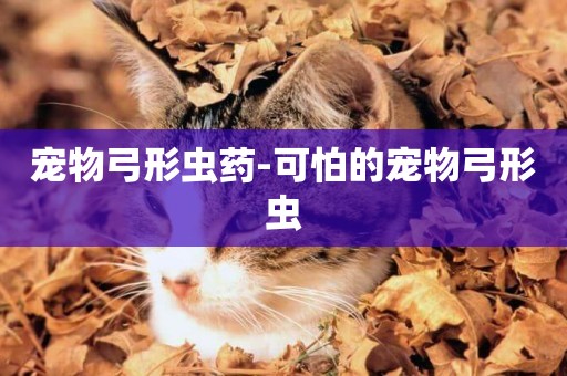 寵物弓形蟲藥-可怕的寵物弓形蟲