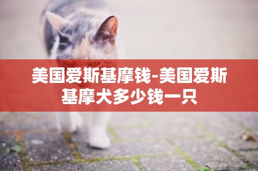 美國愛斯基摩錢-美國愛斯基摩犬多少錢一只