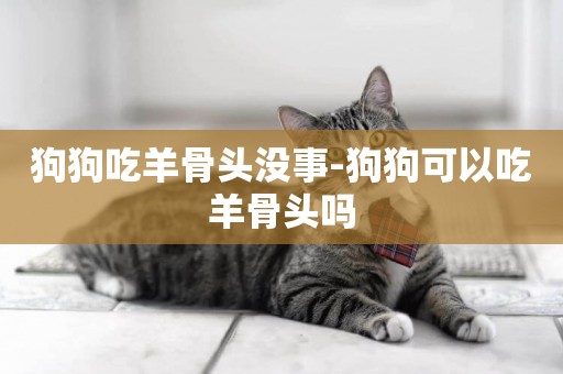 狗狗吃羊骨頭沒事-狗狗可以吃羊骨頭嗎