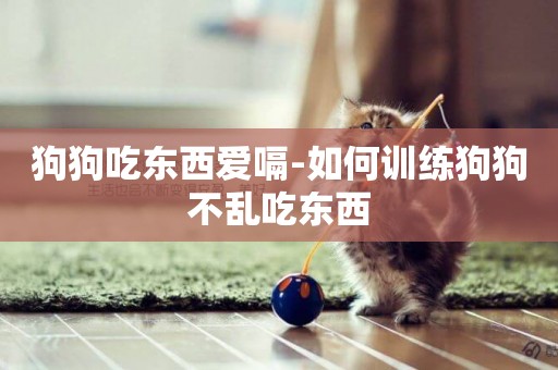 狗狗吃東西愛嗝-如何訓練狗狗不亂吃東西