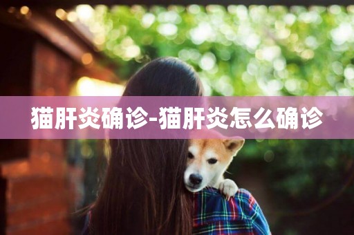 貓肝炎確診-貓肝炎怎么確診