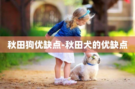 秋田狗優缺點-秋田犬的優缺點