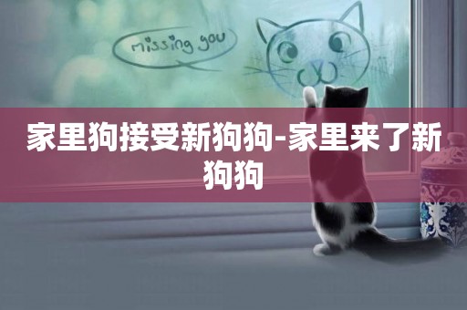 家里狗接受新狗狗-家里來了新狗狗