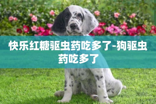 快樂紅糖驅蟲藥吃多了-狗驅蟲藥吃多了