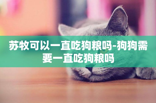蘇牧可以一直吃狗糧嗎-狗狗需要一直吃狗糧嗎