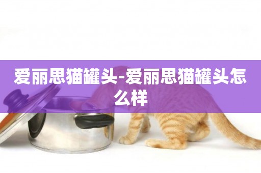 愛麗思貓罐頭-愛麗思貓罐頭怎么樣