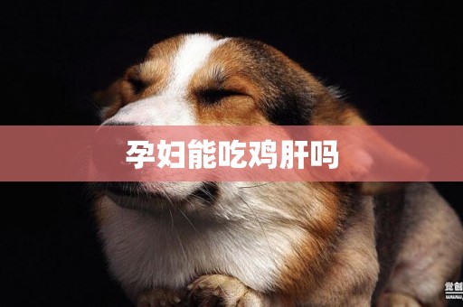 孕婦能吃雞肝嗎