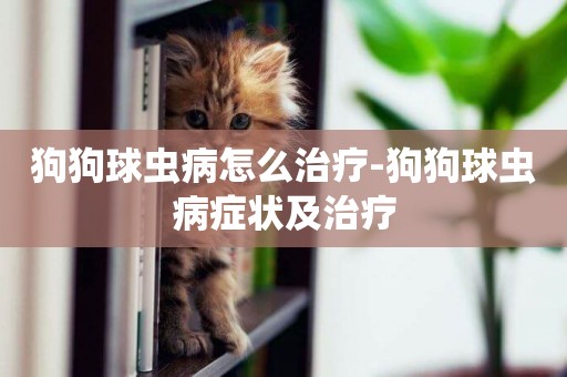 狗狗球蟲病怎么治療-狗狗球蟲病癥狀及治療